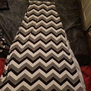 mint condition maxi skirt opens on sides